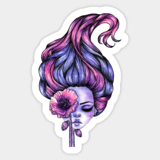 Purple dream Sticker